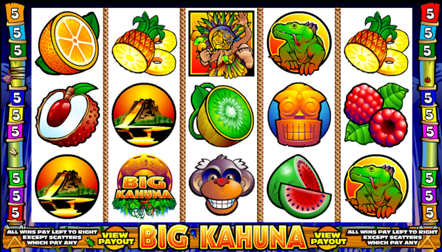 Вулкан Платинум официальный сайт и слоты «Big Kahuna»